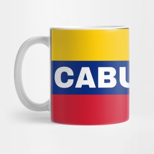 Cabudare City in Venezuelan Flag Colors Mug